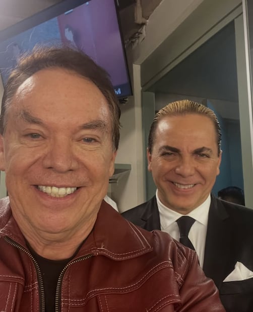 Cristian Castro y Marcos Valdés. Foto: Instagram oficial.