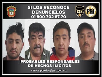 Detienen a desvalijadores de autos en Edomex