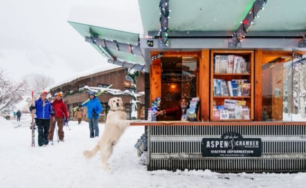 Si quieres aprender a esquiar, debes hacerlo en Aspen