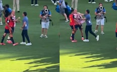 Auxiliar argentino que golpeó a Dani Olmo explica su agresión: "Fue una reacción a un dicho"