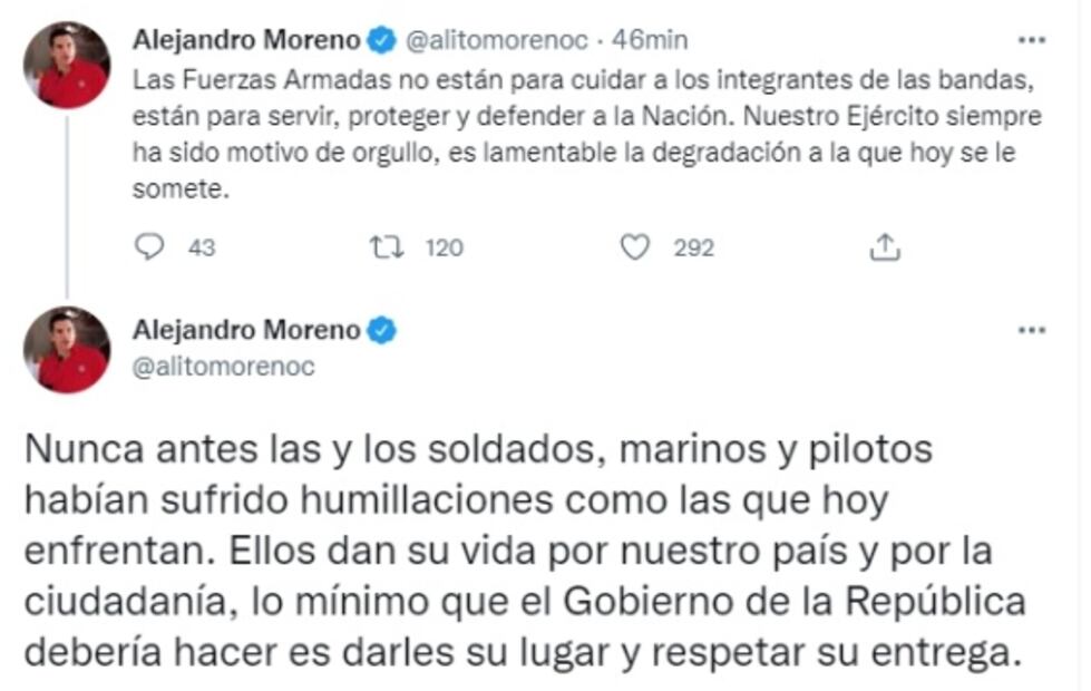 Critican a AMLO por declarar que también cuida a delincuentes porque "son seres humanos"