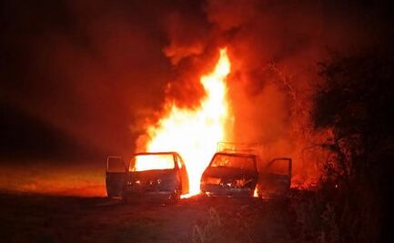 Se incendian dos camionetas con presunto combustible ilegal en Hidalgo; no se reportan personas lesionadas ni detenidas