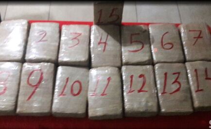 Detienen a 2 menores con 15 paquetes de marihuana en Edomex