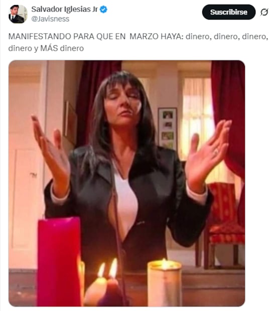 Memes de marzo. Foto: X