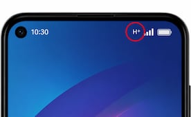 Por qué aparece el símbolo H+ en tu celular