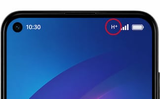 Por qué aparece el símbolo H+ en tu celular