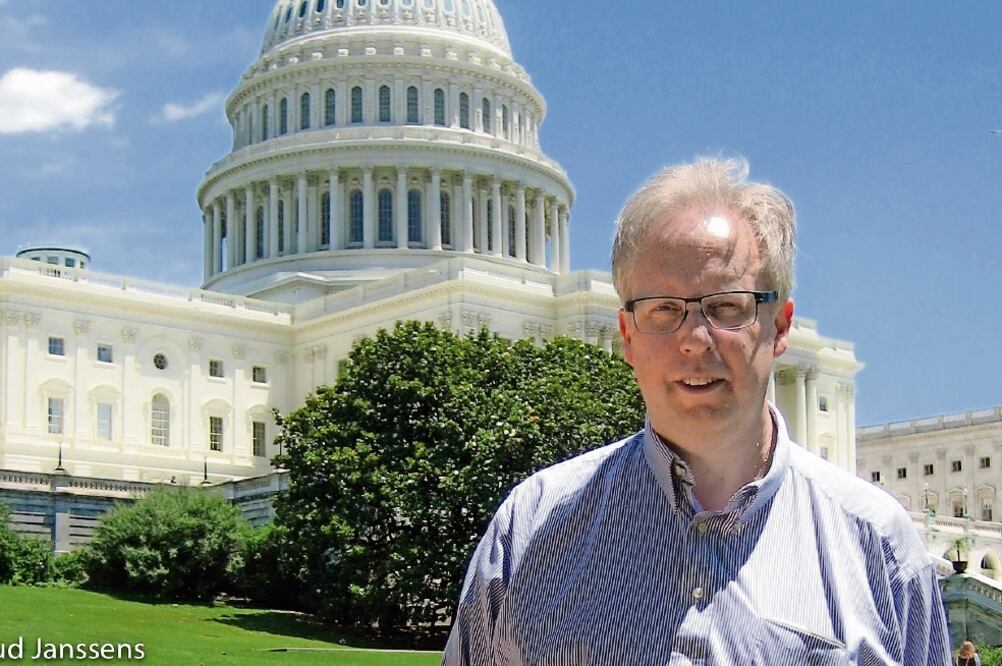 Ruud Janssens, profesor de la Universidad de Ámsterdam, destaca que Trump busca limpiar su imagen ante una eventual destitución (CORTESÍA DE RUUD JANSSENS)