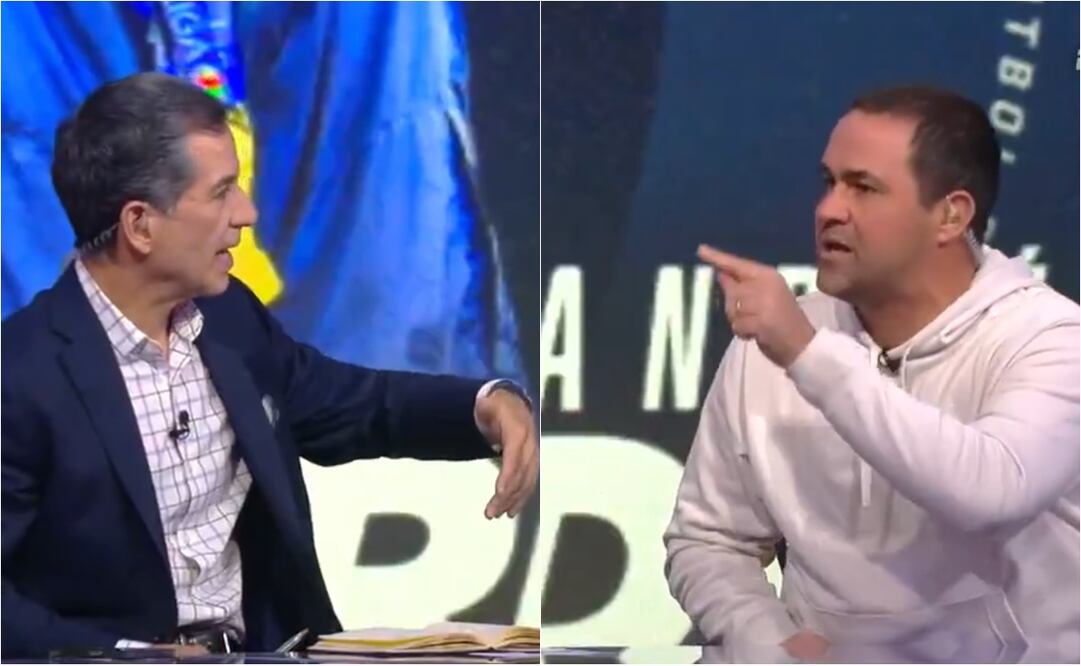 FOTO: CAPTURA DE PANTALLA - Javier Alarcón tiene tremendo agarrón con André Jardine