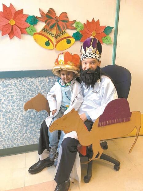 El rey mago de niños con cáncer
