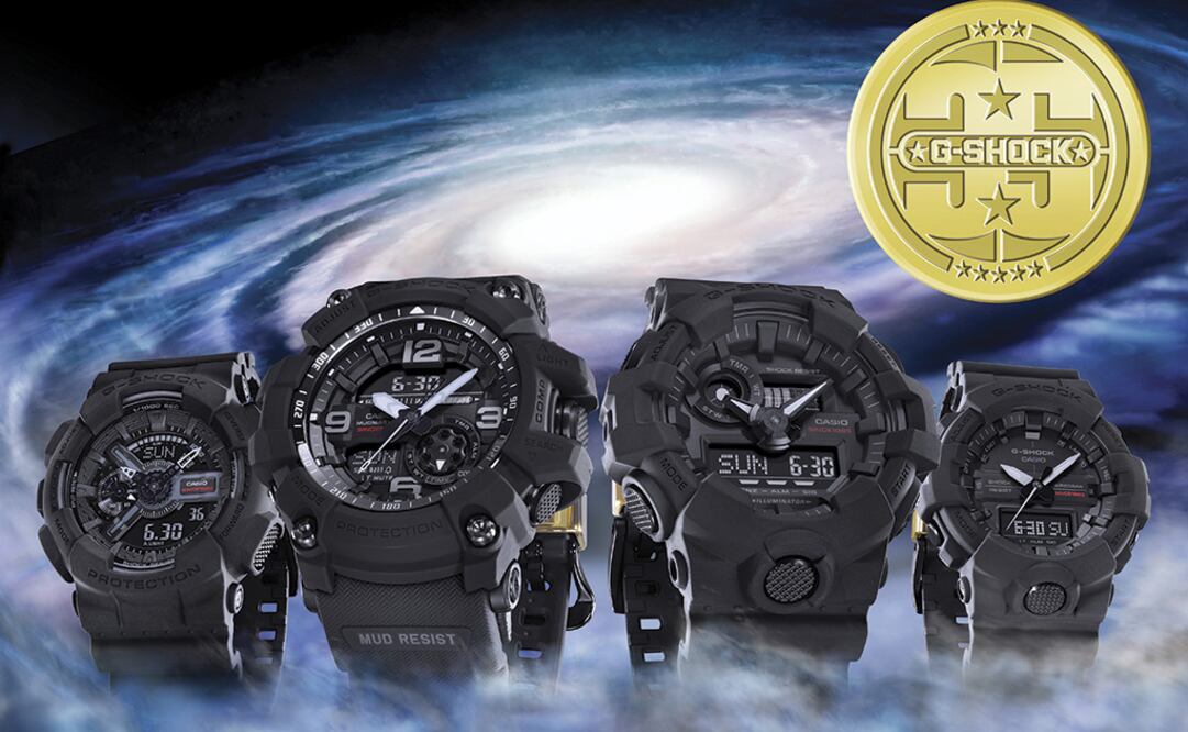 Big Bang Black, la nueva colección de Casio