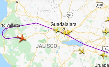 Sacan a "pasear" al avión presidencial