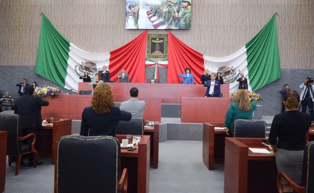 Sesión del Congreso de Morelos (Tomada Twitter @MorelosCongreso)