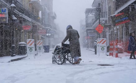 Amenaza de tormenta invernal deja supermercados vacíos y vuelos cancelados en EU; continúa estado de emergencia en 14 estados