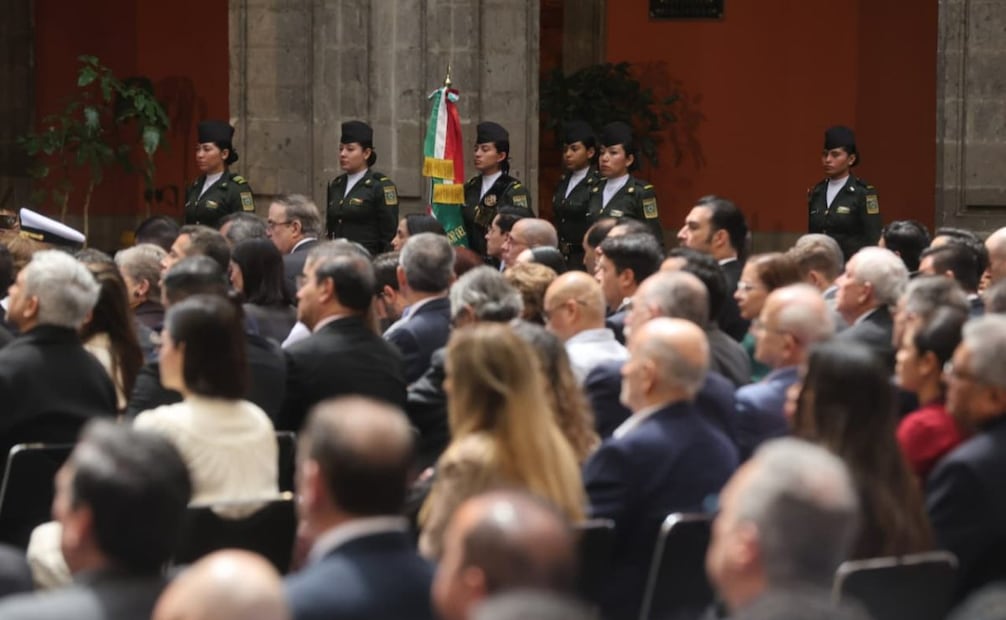 La presidenta Claudia Sheinbaum rinde su segundo informe de gobierno en Palacio Nacional, el 1 de septiembre de 2026. Foto: Luis Camacho/ EL UNIVERSAL