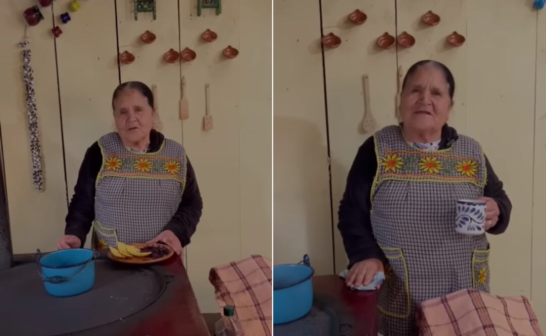 Doña Ángela es reconocida por su canal de YouTube “De mi rancho a tu cocina”. Imagen:  YouTube “De mi rancho a tu cocina”