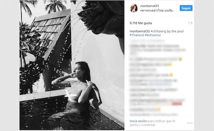 Montserrat Oliver publica foto de su novia desnuda