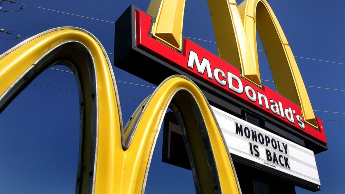 El McDonald's Monopoly fue una exitosa promoción que tuvo diversas versiones a lo largo de casi tres décadas. Foto: Getty Images