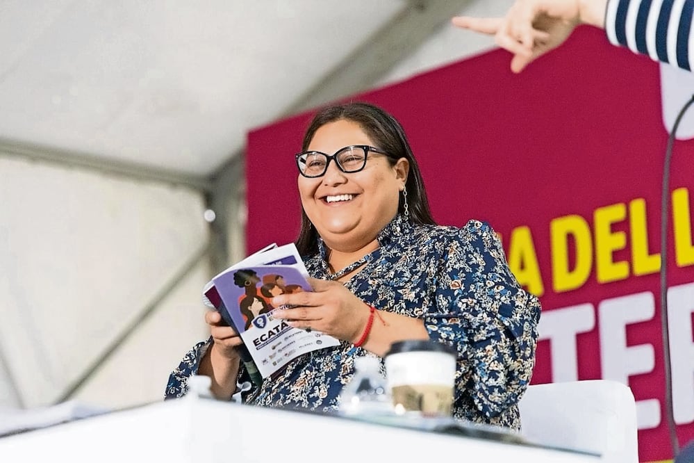 Entrevista con Citlalli Hernández, Presidenta de la Comisión Nacional de Elecciones de Morena. Foto:  Especial