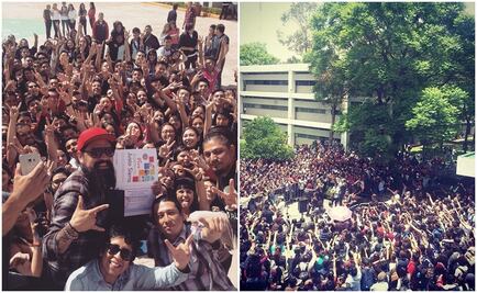 Panteón Rococó recuerda tocadas masivas en CU