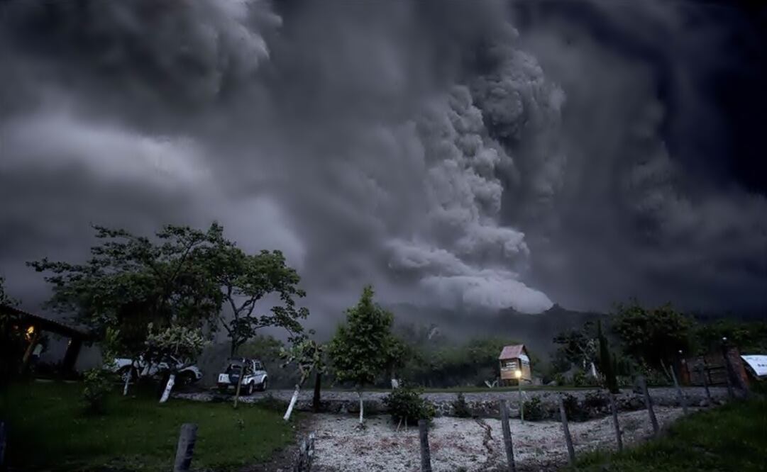 So far 300 people have been evacuated from the areas near the Fire Volcano. (Photo: SPECIAL)