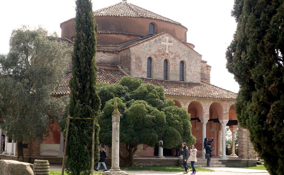 La Iglesia de Santa María Fosca afectada por las inundaciones en Venecia  (Foto: AP)