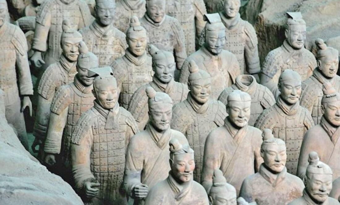 El Ejército de Terracota fue encontrado en 1974. (FOTO: Especial)