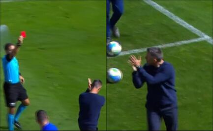 Pedro Caixinha provoca escándalo tras ser expulsado en Brasil: "Si quieres, échame, porque a ti también te llamaré débil"