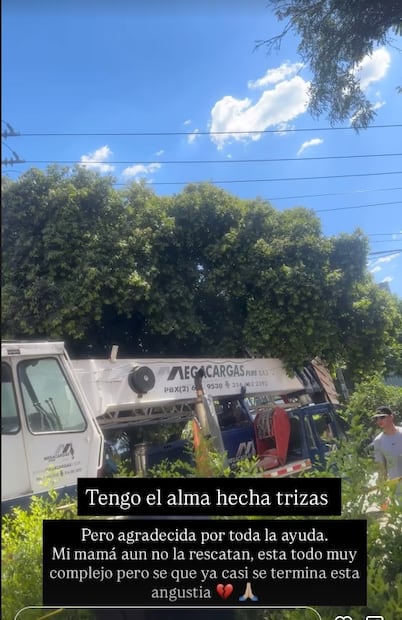 Joven pide ayuda para recuperar el cuerpo de su mamá tras quedar atrapada en Cali. Foto: Captura de pantalla
