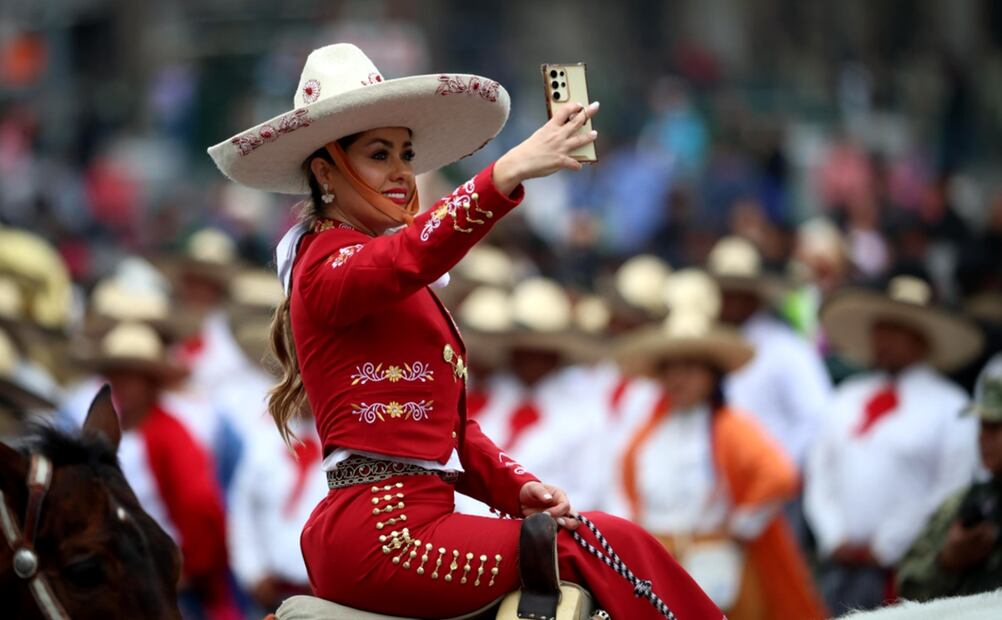 Desfile por el 114 aniversario de la Revolución Mexicana. Foto: Diego Simón Sánchez/EL UNIVERSAL