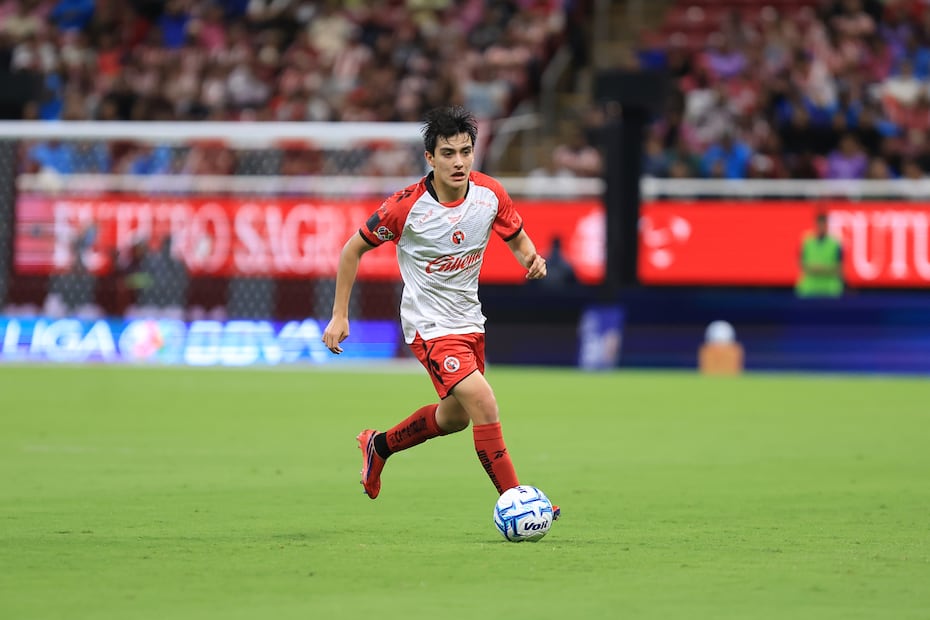Gilberto Mora con los Xolos de Tijuana, durante la fase regular del torneo Apertura 2026 - Foto: Imago7