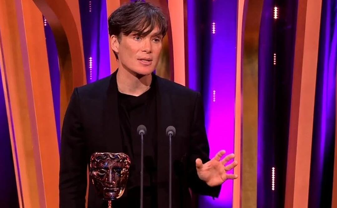 El actor Cillian Murphy en los premios BAFTA 2024. Foto: Instagram oficial.