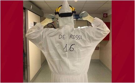 La Roma hace un homenaje a los "héroes" que luchan contra el coronavirus
