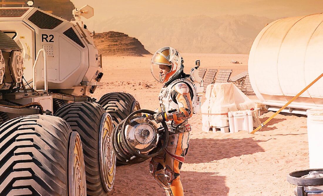 Matt damon encarna al astronauta Mark Watney, un botánico e ingeniero que viaja a Marte en una expedición de la NASA y que es sorprendido por una tormenta de arena (ESPECIAL)