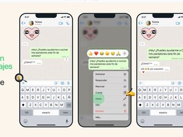 WhatsApp anuncia edición de mensajes