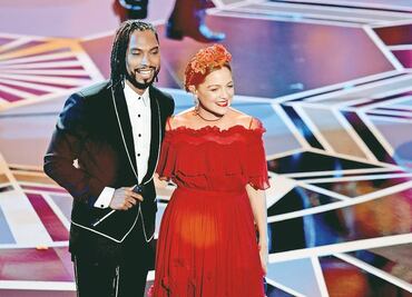 Vive Natalia un momento mágico