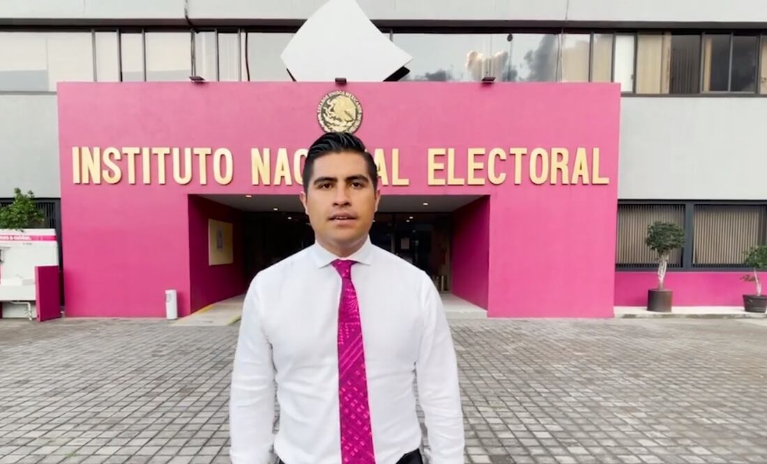 Eurípides Flores, representante de Morena ante el Instituto Nacional Electoral. Foto: Captura de pantalla