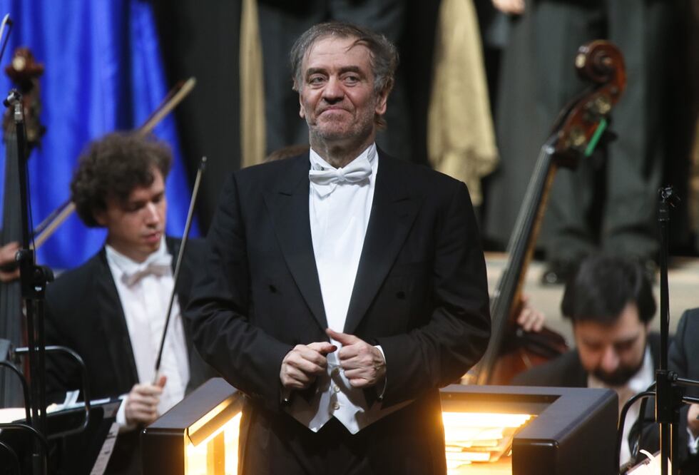 Valery Gergiev. Foto: AP / Dmitry Lovetsky