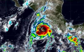Huracán Polo: lleva dos días frente a las costas de Guerrero, Colima y Michoacán, se encuentra en categoría 5; sigue en vivo su desplazamiento