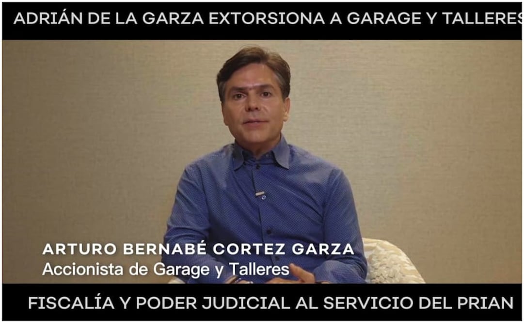 Empresario de NL denuncia presunta extorsión del candidato Adrián de la Garza. Foto: Especial
