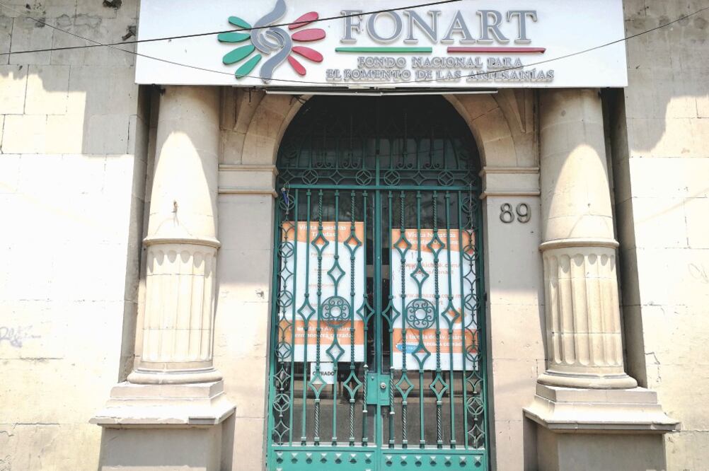 Sede del Fonart. Foto: Alejandra Leyva / EL UNIVERSAL