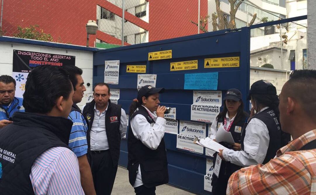 Fachada del kínder. Fotografía especial