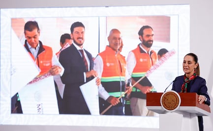 Sheinbaum da banderazo para construcción del Tren del Norte; Samuel García asegura que habrá "mucha" derrama económica