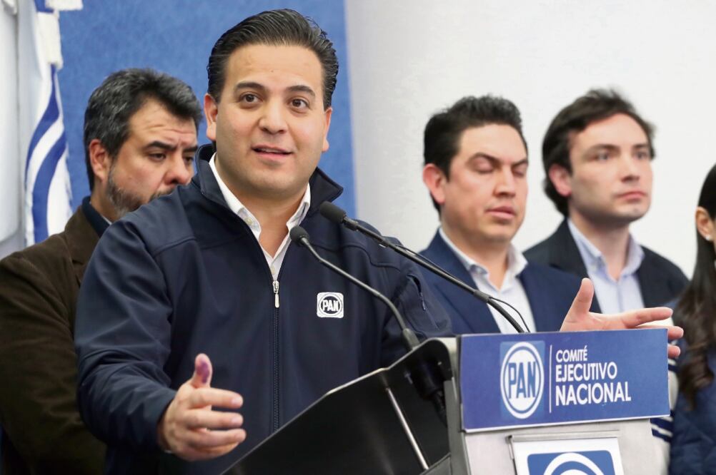 Damián Zepeda, presidente nacional del PAN, regresará a la dirigencia del partido luego de que sea avalada la lista de candidatos por el Consejo Nacional (ARCHIVO EL UNIVERSAL)