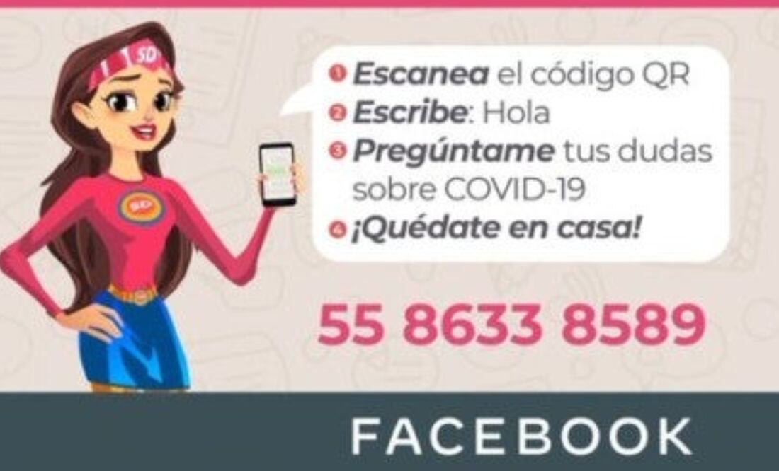 Ya puedes hacerle preguntas a Susana Distancia vía WhatsApp