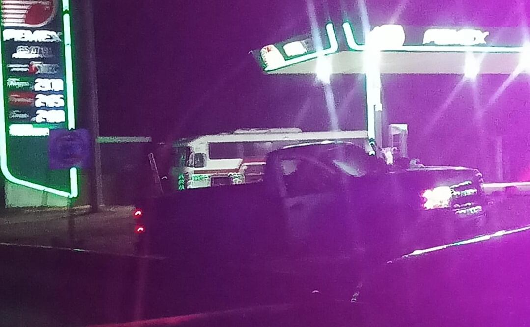 El ataque ocurrió alrededor de las 00:28 horas, a la altura de la gasolinera Covadonga, sobre la carretera México-Cuernavaca. Foto: Especial