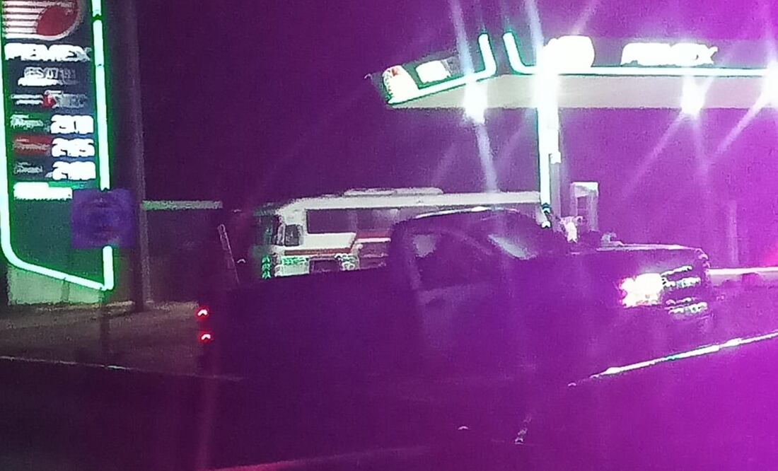 El ataque ocurrió alrededor de las 00:28 horas, a la altura de la gasolinera Covadonga, sobre la carretera México-Cuernavaca. Foto: Especial