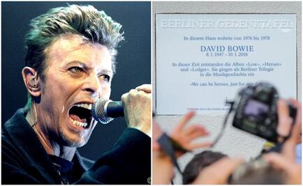 Roban en Berlín placa en honor a David Bowie