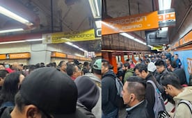 Colapsada la Línea 7 del Metro CDMX: Retrasos de más de 20 minutos y estaciones saturadas