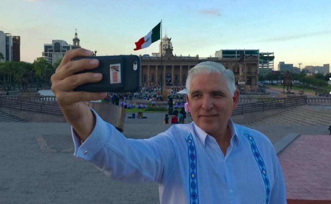 Foto tomada de su página de Facebook Fernando Maiz Garza 