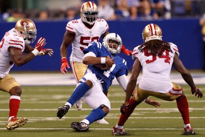 Los Colts de Indianapolis derrotaron a los 49ers de San Francisco